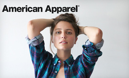  American Apparel Groupon